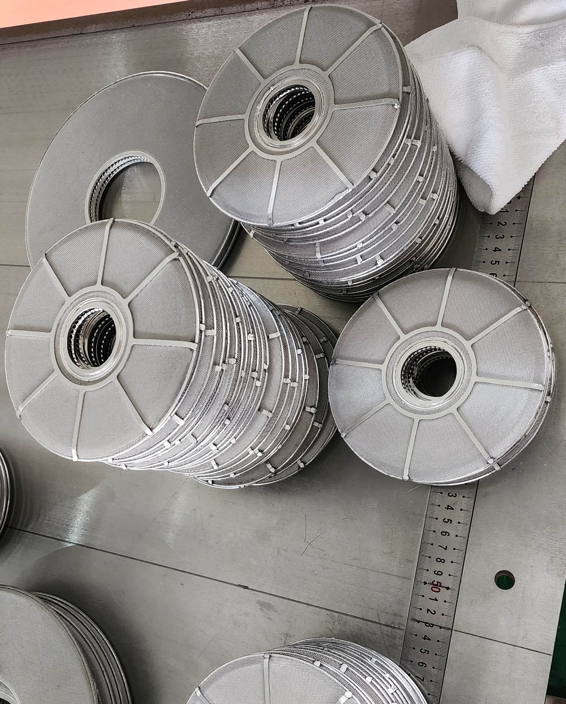 polymer leaf disc filter mesh 044